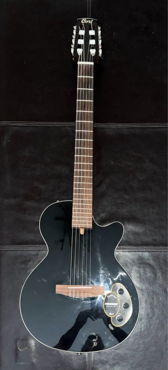 Cort Sunset Nylectric II Nylon String Guitar - Image 1