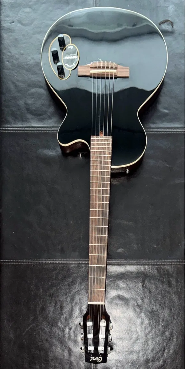 Cort Sunset Nylectric II Nylon String Guitar - Image 2