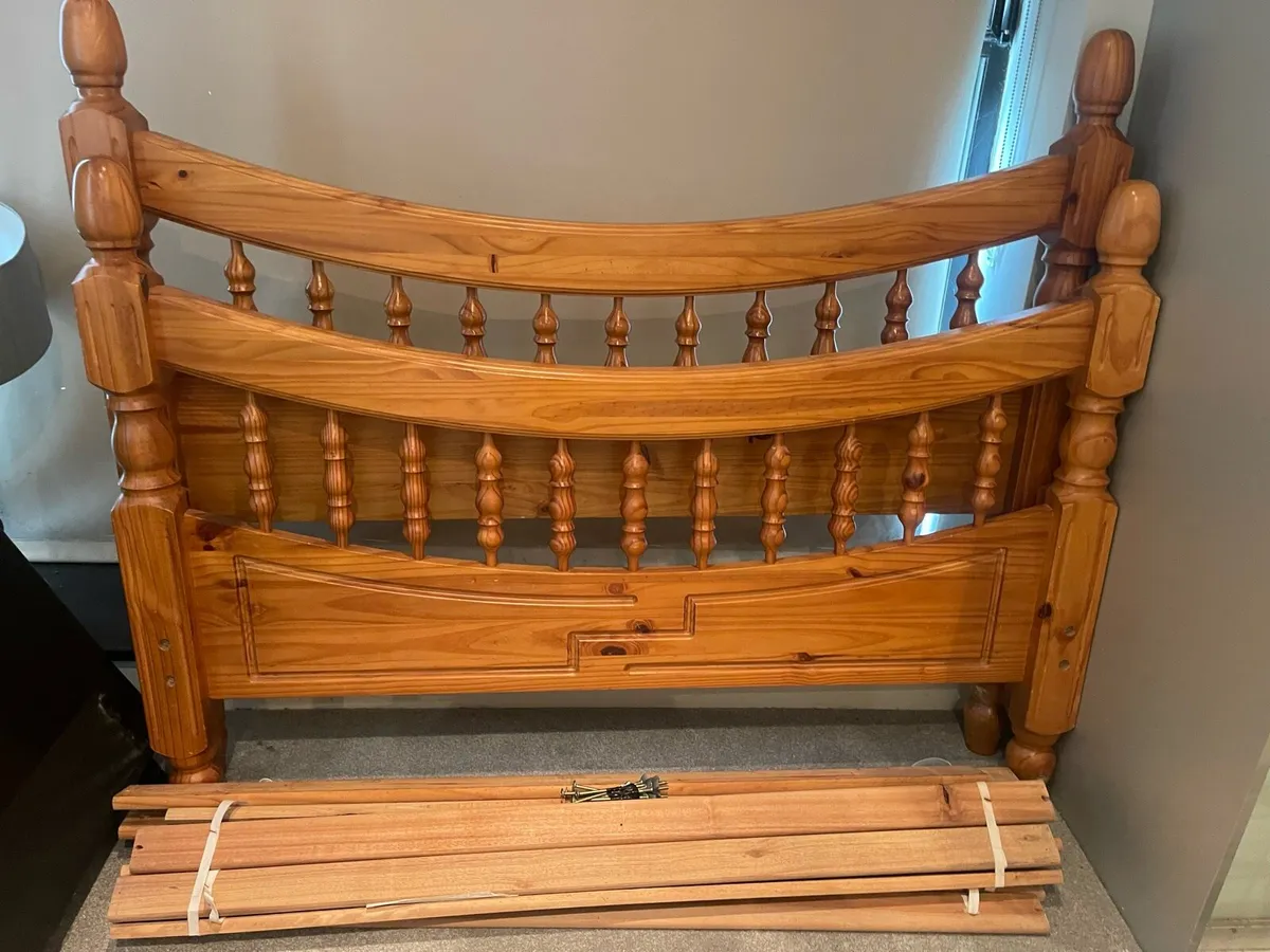 Fabulous Very Solid 4Ft 6” Double Bed Frame - Image 2