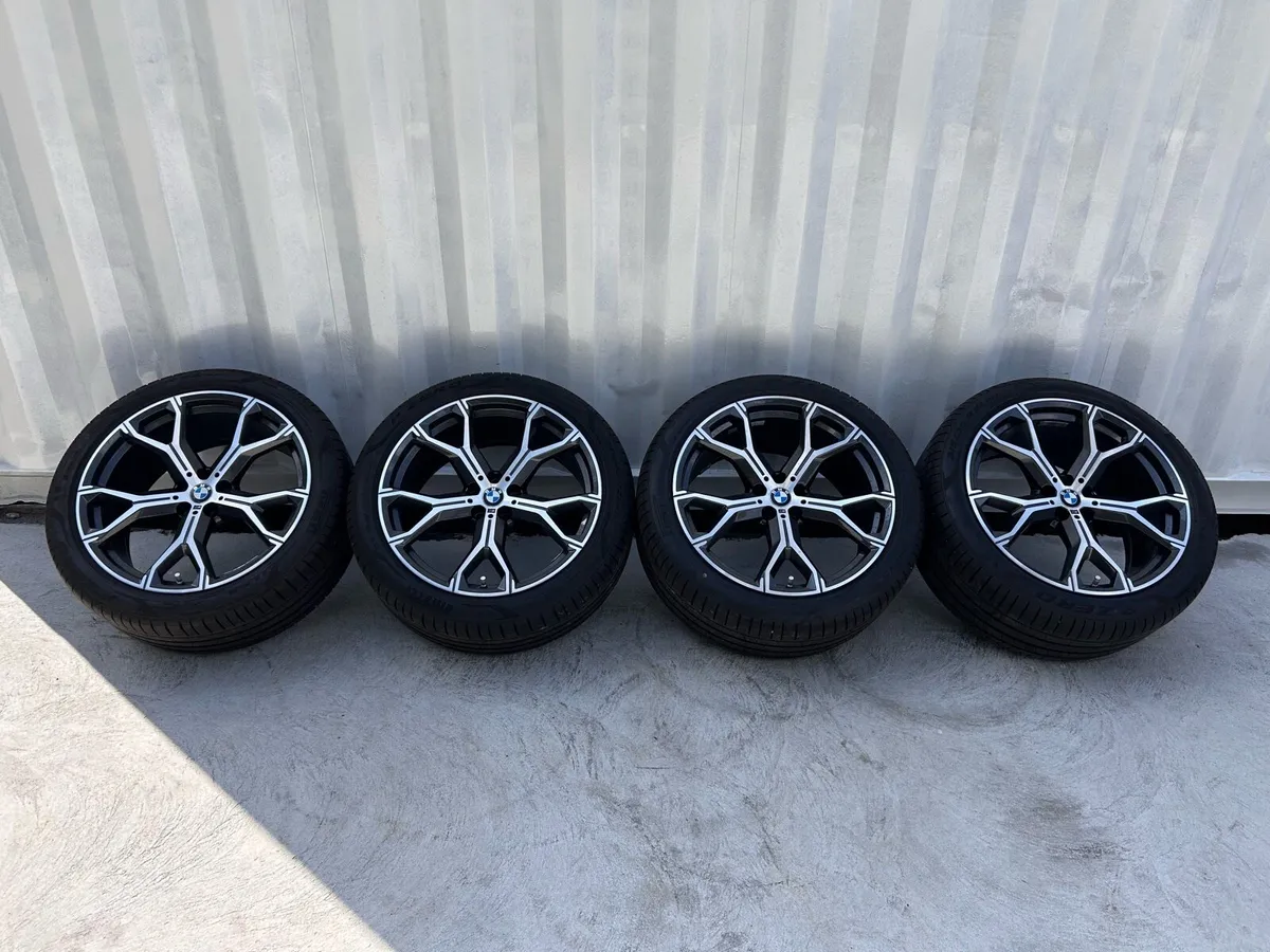 Genuine BMW Style 741M X5 G05 X6 21” Alloy Wheels - Image 2