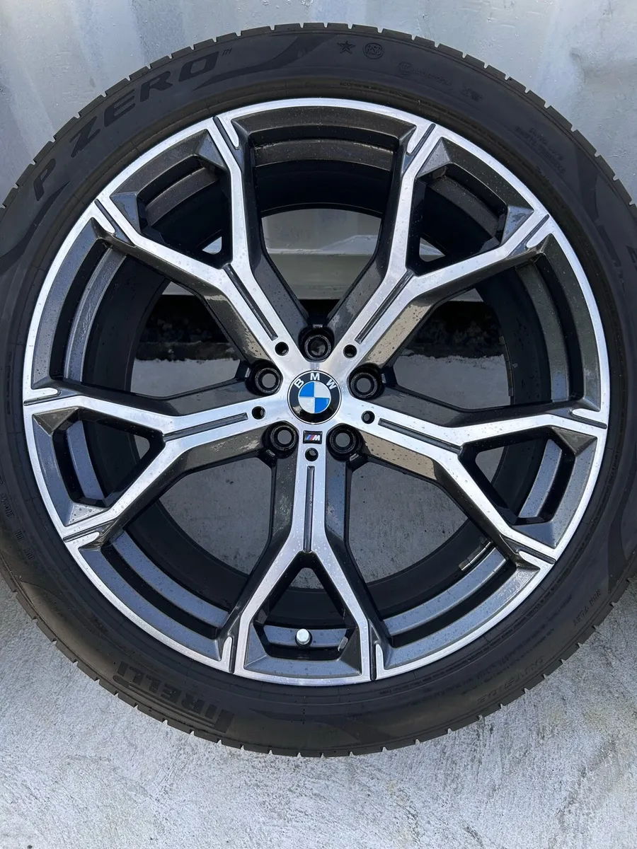 Genuine BMW Style 741M X5 G05 X6 21” Alloy Wheels - Image 4