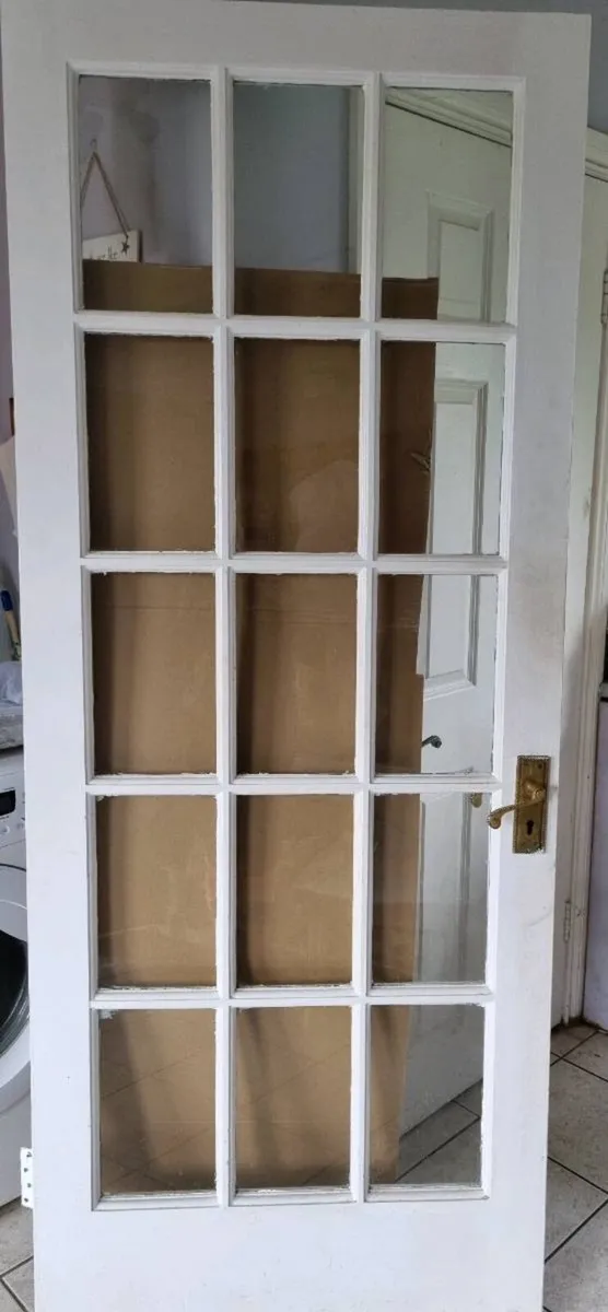 3 Interior Solid Wooden Doors - Image 1