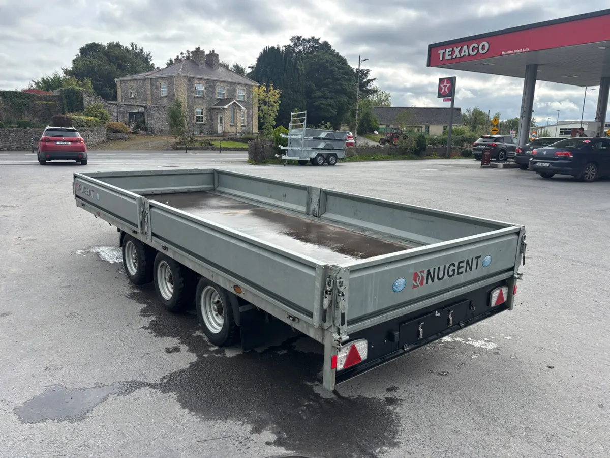 nugent 16ft dropside trailer - Image 4