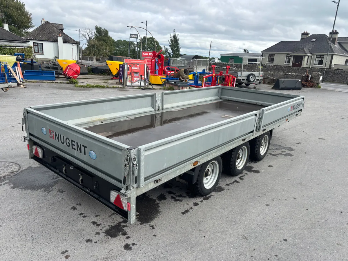 nugent 16ft dropside trailer - Image 2