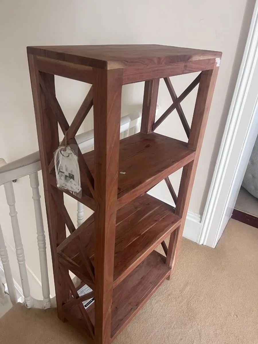 Wooden timber shelves - Image 1