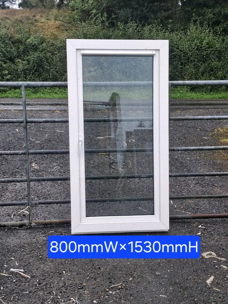 TWO NEW PVC WINDOWS - Image 1