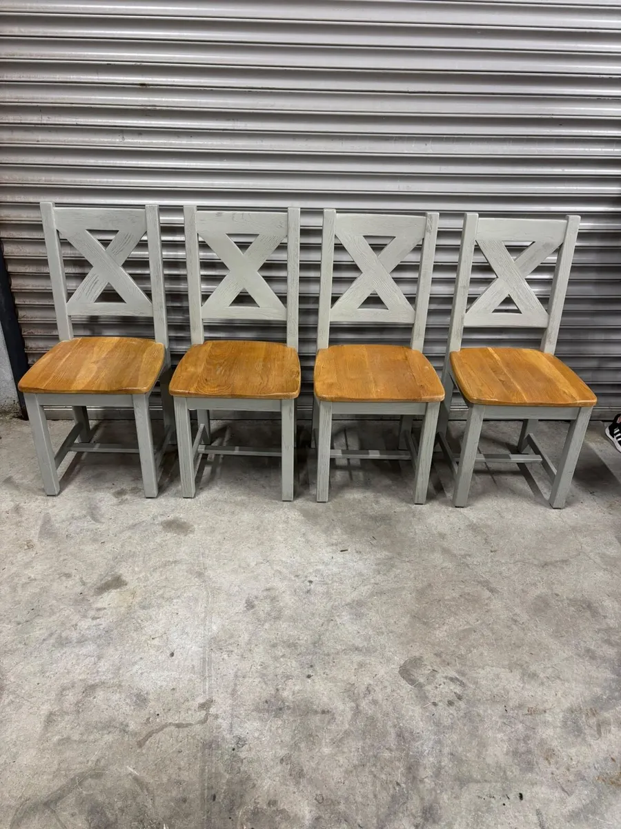 4 kitchen chairs - Image 1