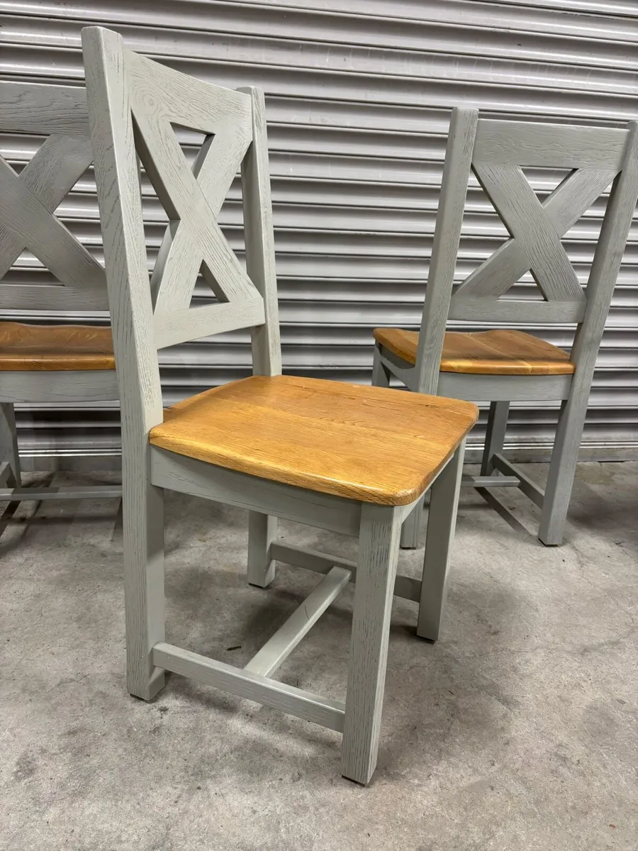 4 kitchen chairs - Image 4