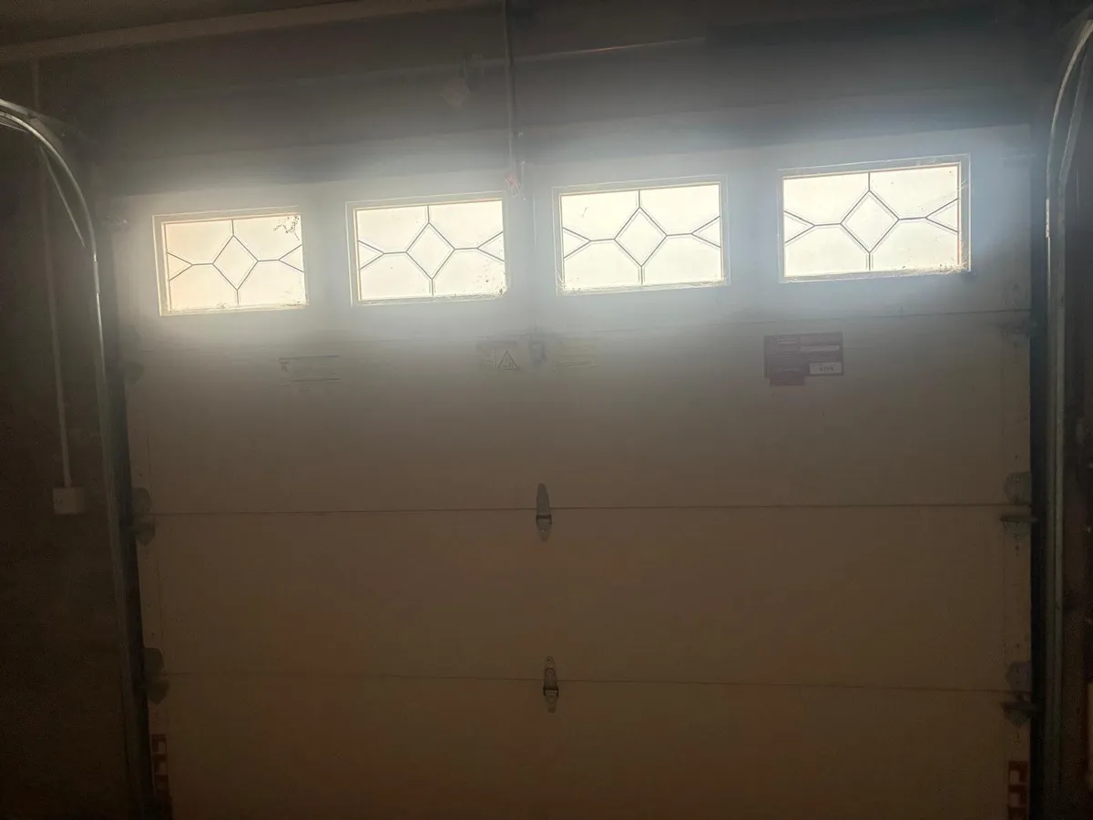Electric insulated garage door - Image 1