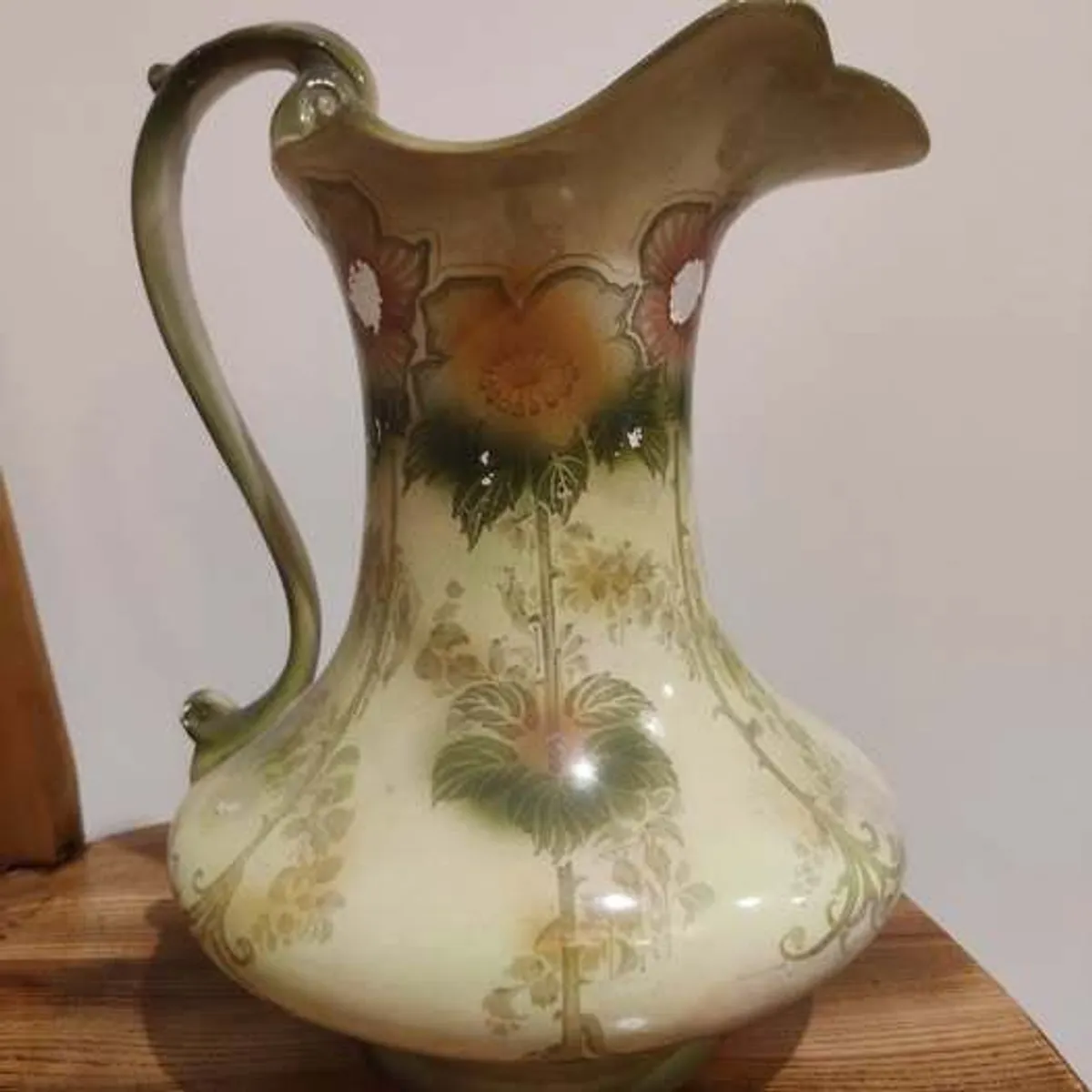 Antique Wash Bowl and Jug - Image 1