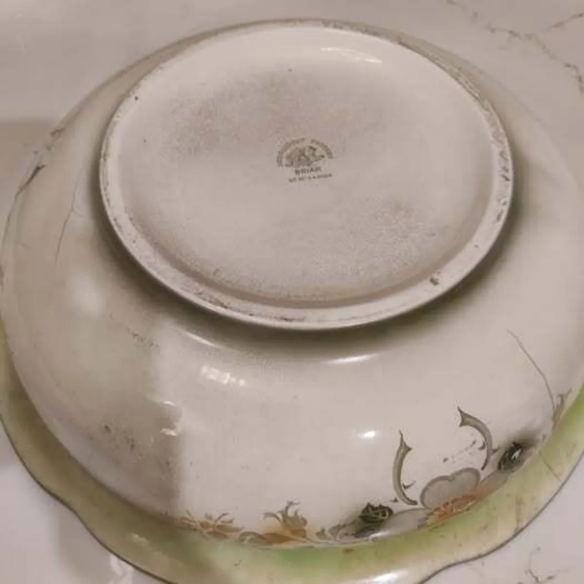 Antique Wash Bowl and Jug - Image 4