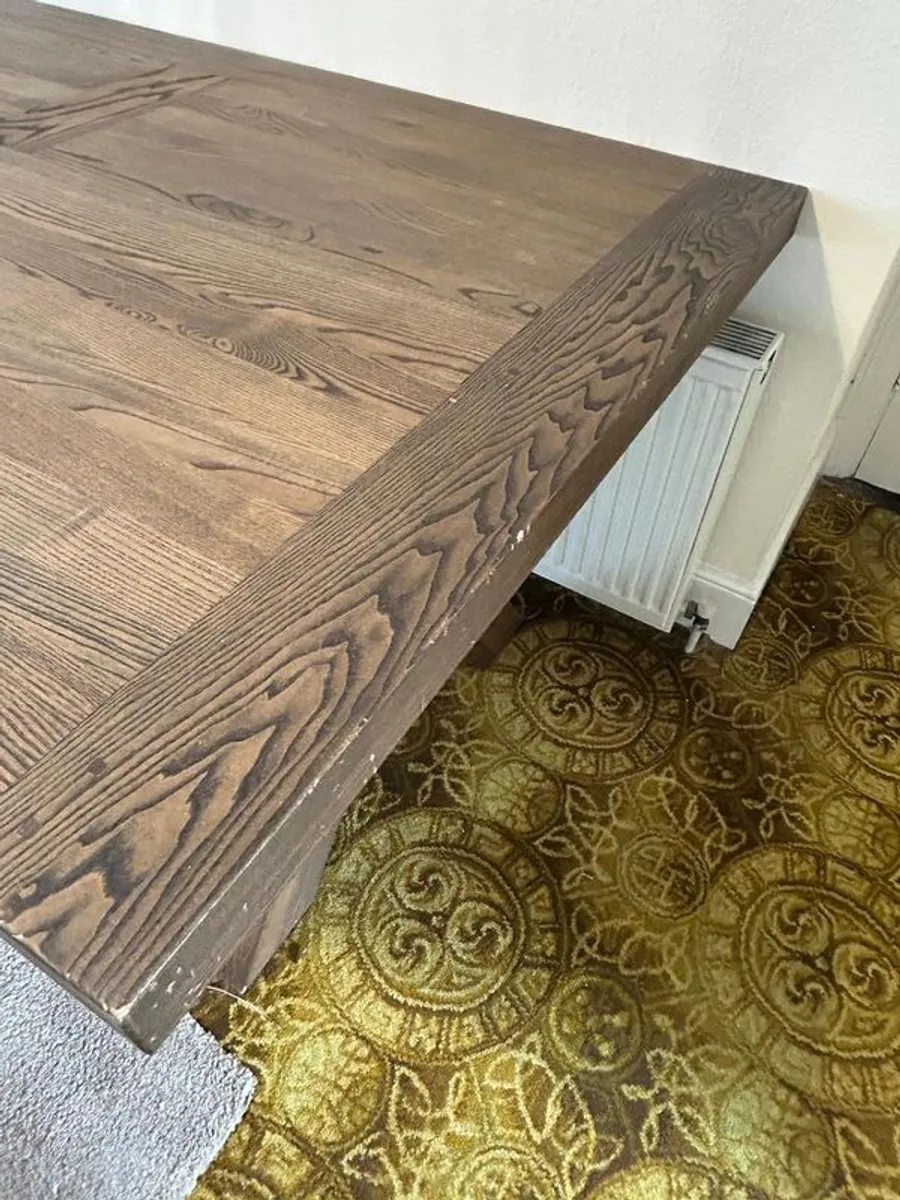 Diamond Furniture Horsen X-Leg Dining table - Image 2