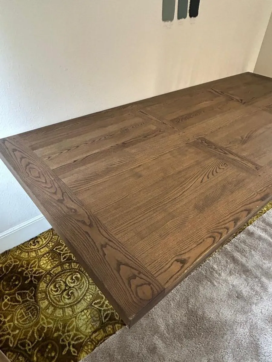 Diamond Furniture Horsen X-Leg Dining table - Image 3