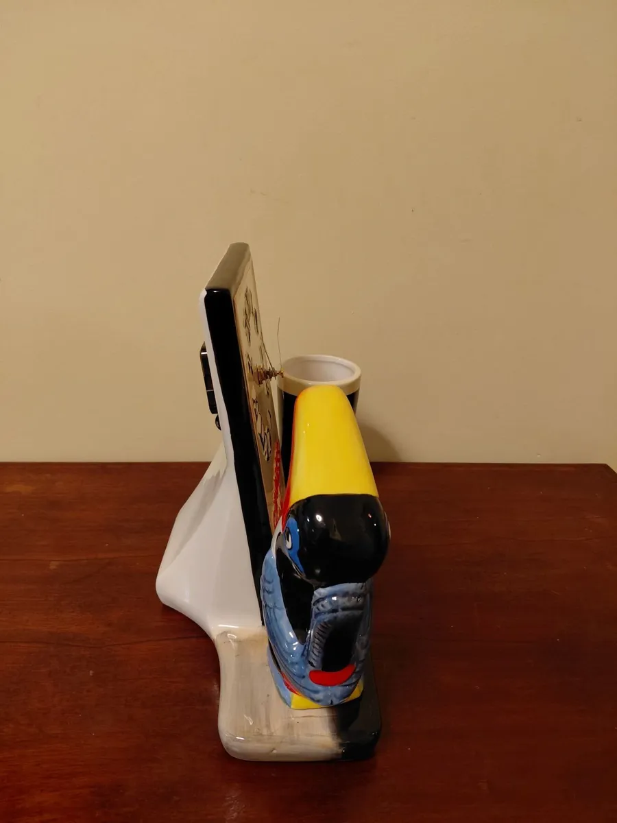 Guinness Toucan Ceramic Clock (Quiet Sweep) - Image 2