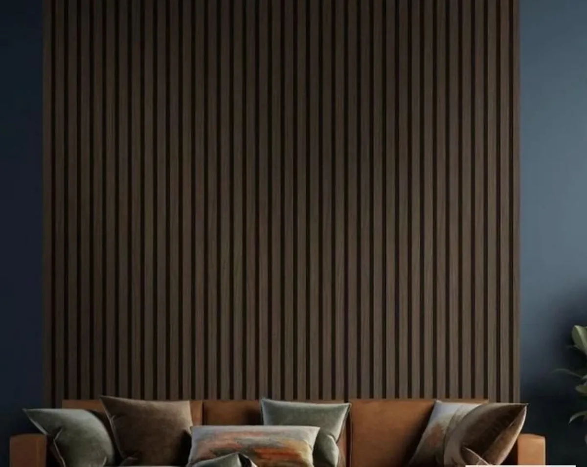 Walnut Acoustic Panel - Image 2