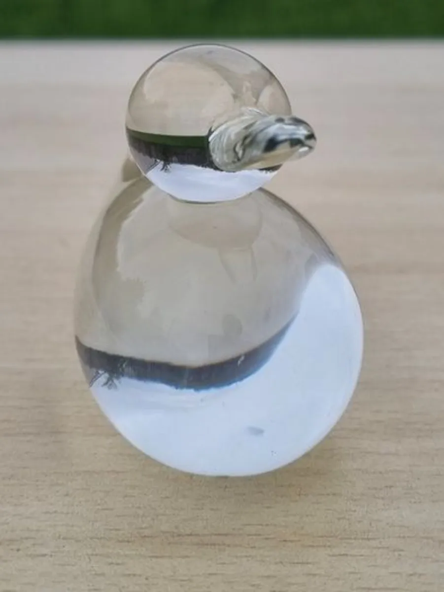 Duck figurine from the Swedish glassworks Reijmyre - Image 2