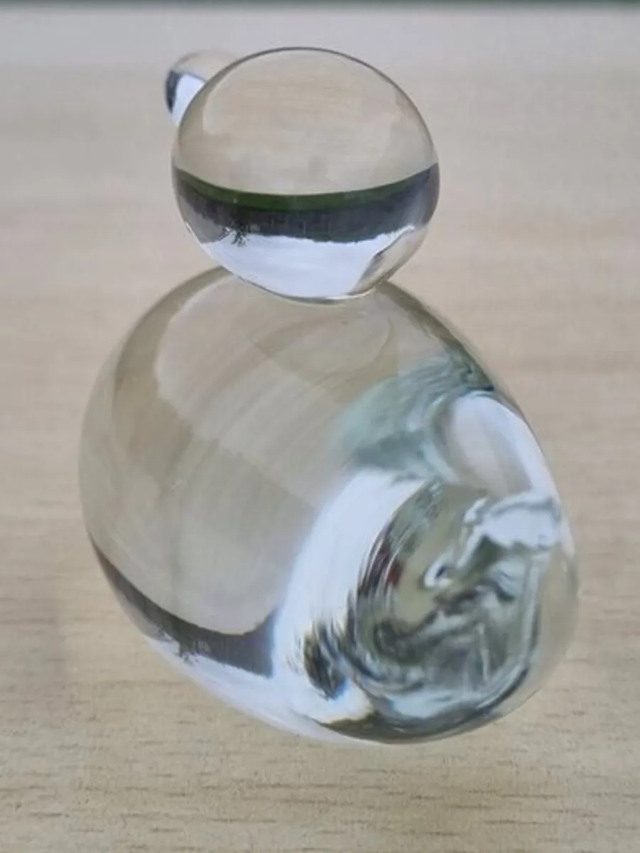 Duck figurine from the Swedish glassworks Reijmyre - Image 4