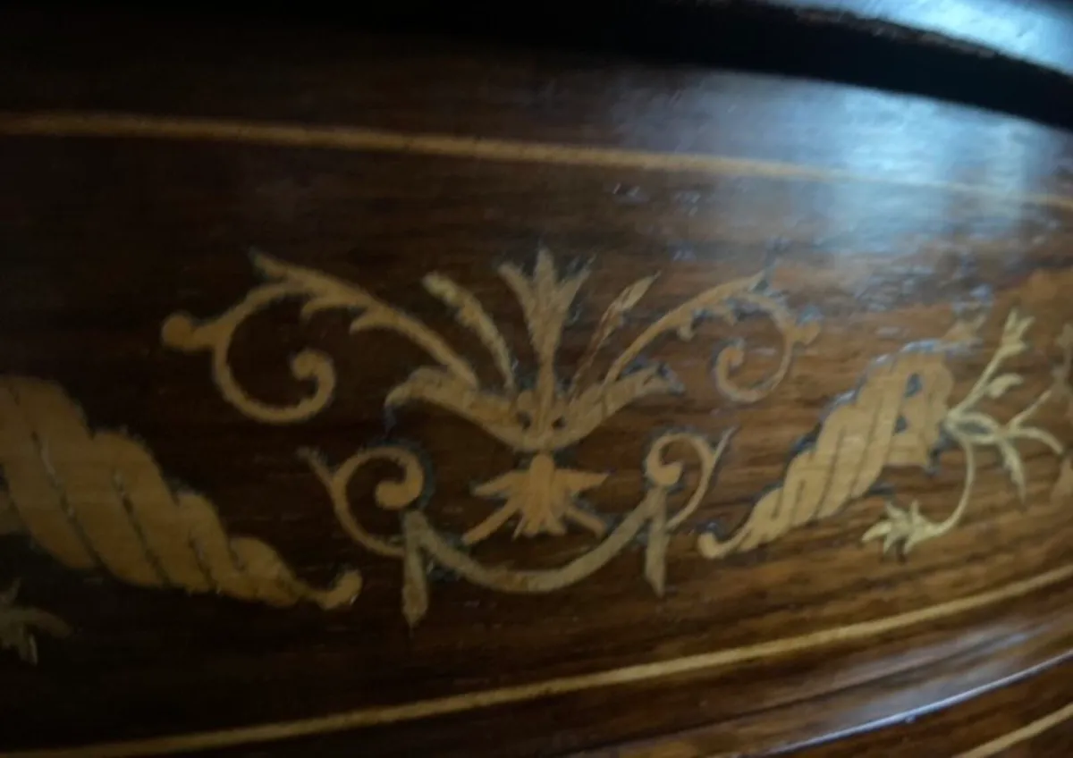 Antique Sheraton Rosewood wine cabinet - Image 2
