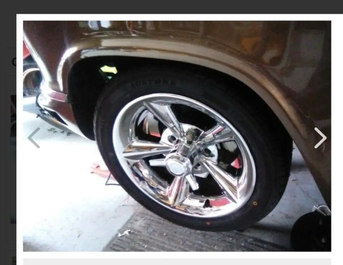NEW chrome wheels - Image 1