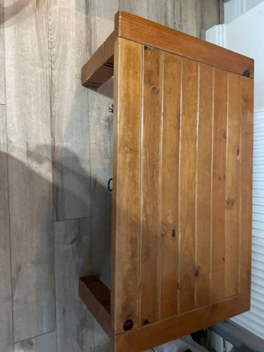 Wooden coffee chair - Image 1