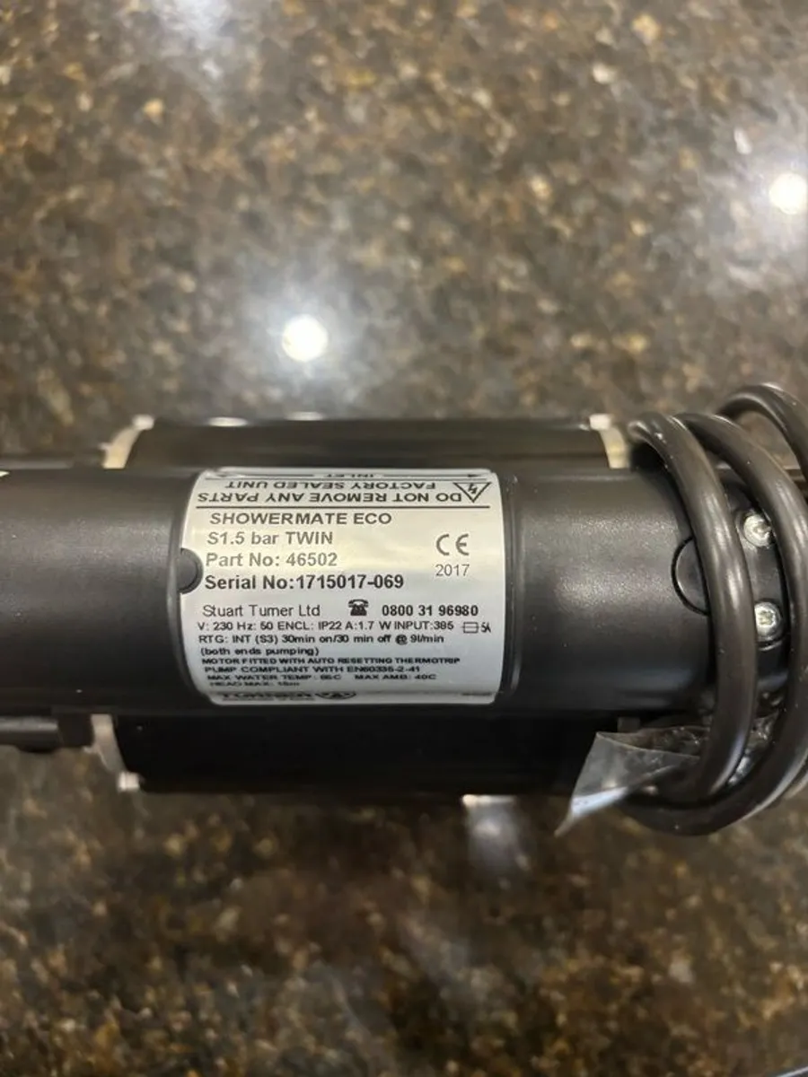 Stuart Turner ShowerMate ECO S1.5 Bar Twin Shower Pump - Image 1