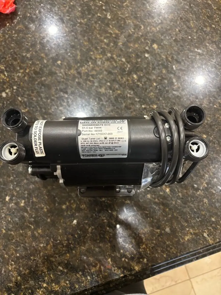 Stuart Turner ShowerMate ECO S1.5 Bar Twin Shower Pump - Image 2