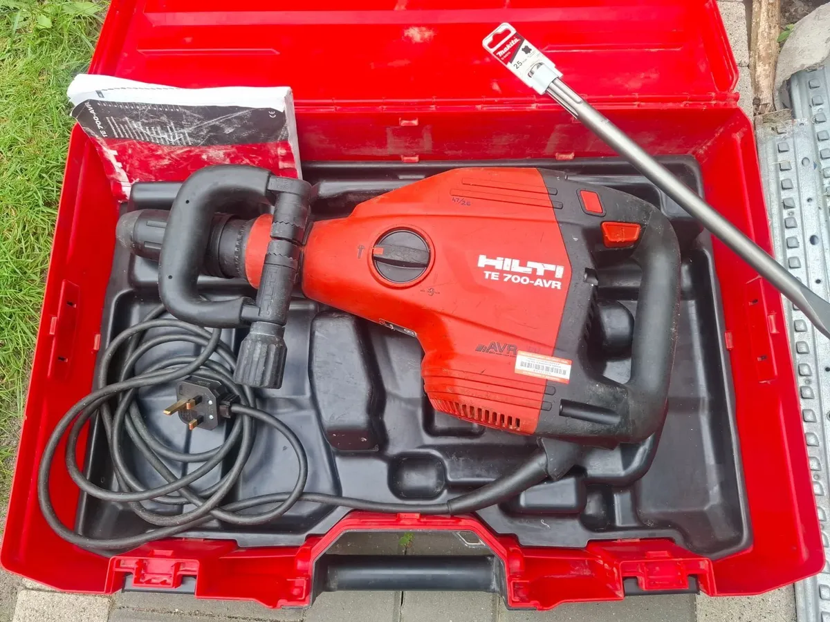 Hilti te700 230V warranty/receipt - Image 4