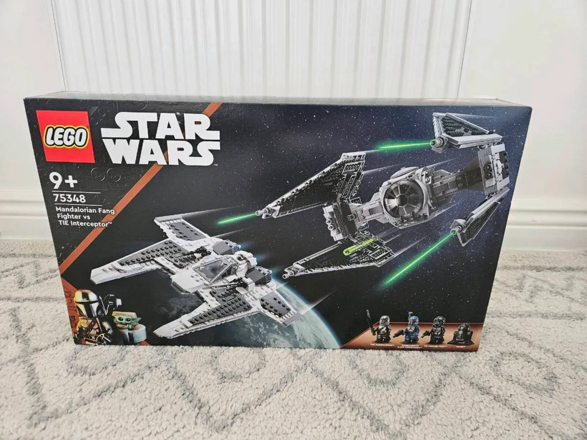 Lego Star Wars 75348-Mando fang Fighter Vs Tie Int - Image 1