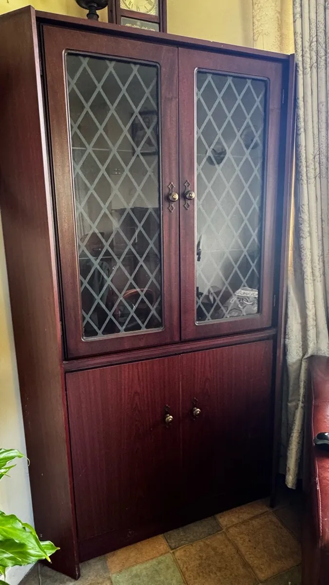 Wooden Display Storage Cabinet - Image 1
