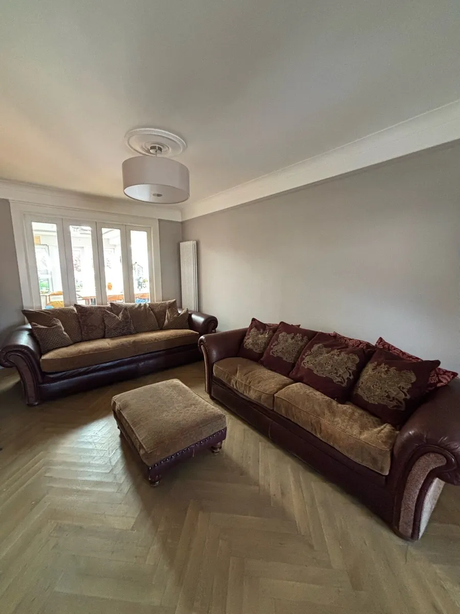 Vintage Tetrad Cleveland 3 & 4 Seater Sofa Suite - Image 1