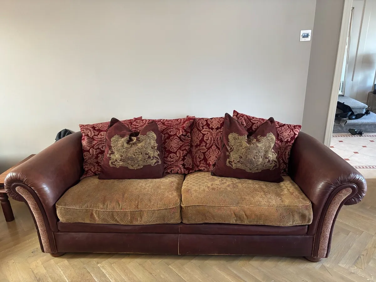 Vintage Tetrad Cleveland 3 & 4 Seater Sofa Suite - Image 4