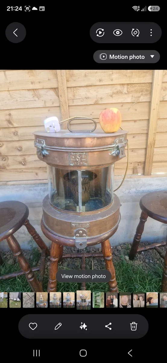 Antique ships lanterns - Image 1