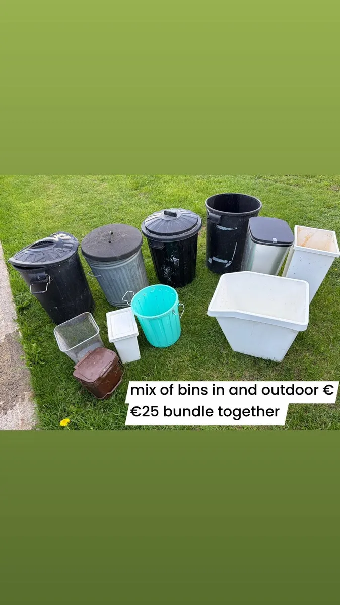 bins for sale €25 - Image 1