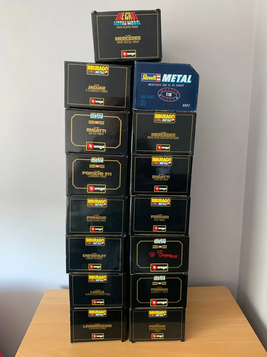 Burago Model Cars Collection - Scale 1/18 - Image 4