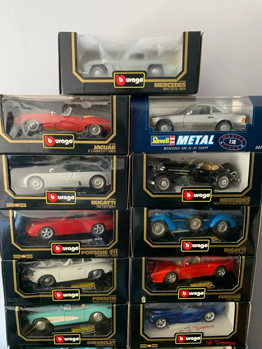 Burago Model Cars Collection - Scale 1/18 - Image 2