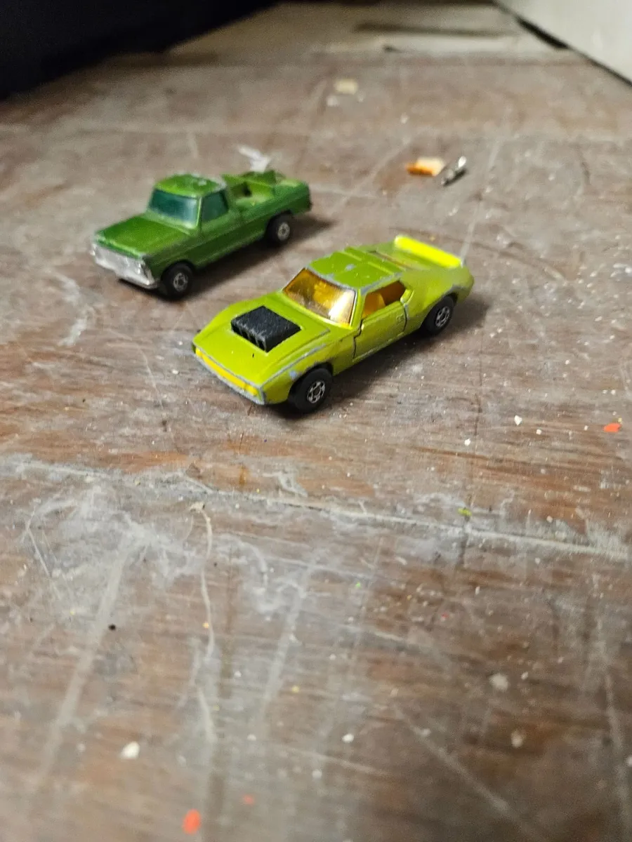 Matchbox Lesney Car and Pickup - Image 1