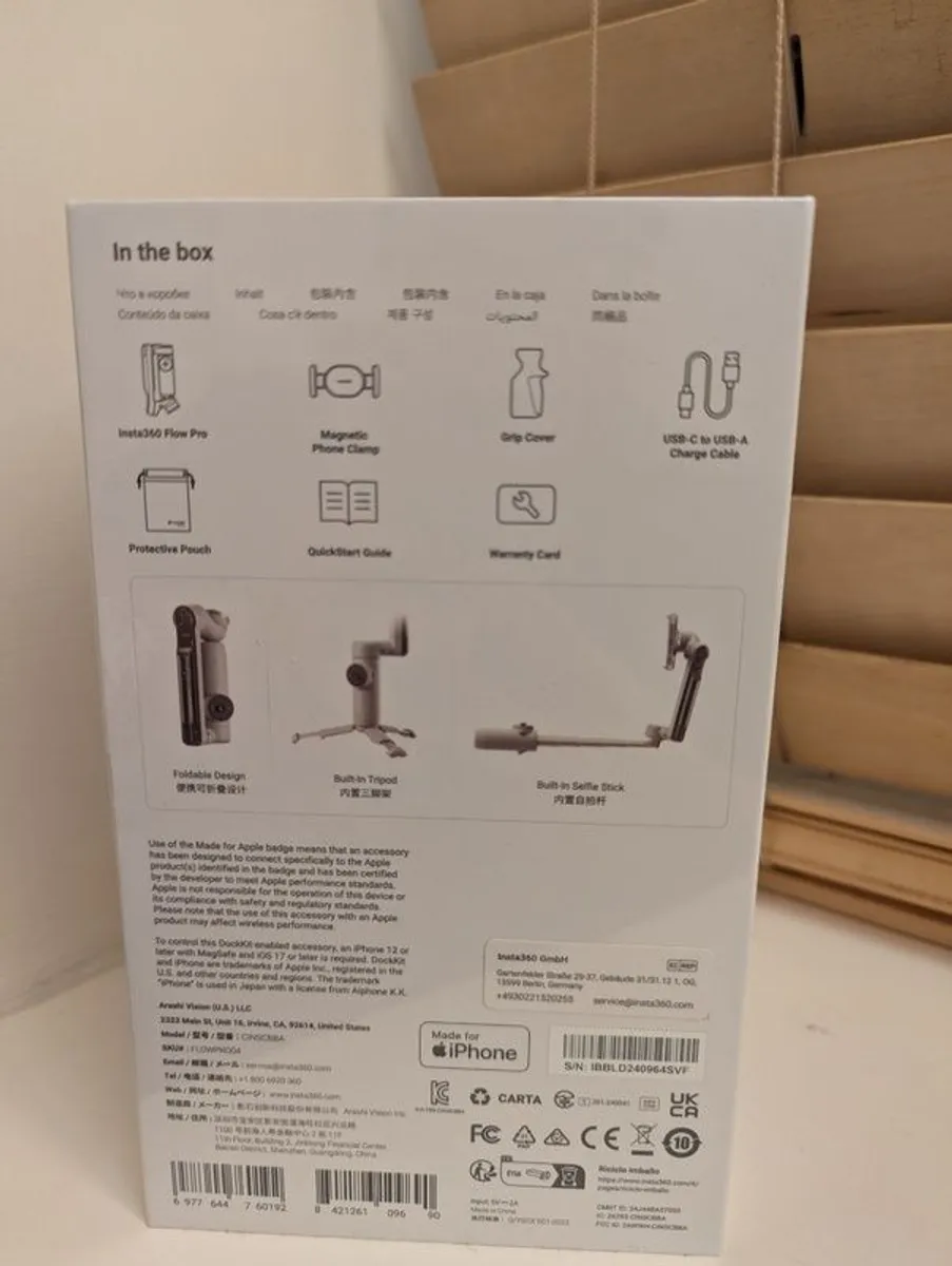 Insta360 Flow Pro_Brand New & Sealed - Image 3