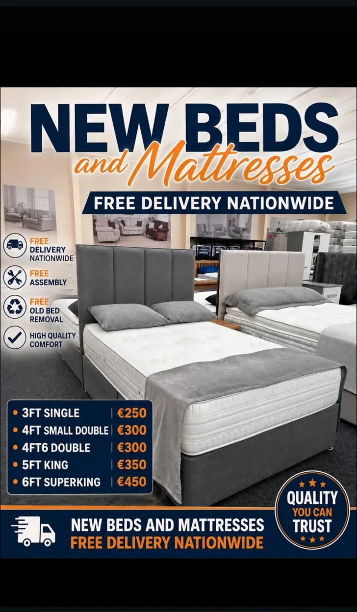 Divan Beds Ireland – Quality Beds at Low Prices - Image 1