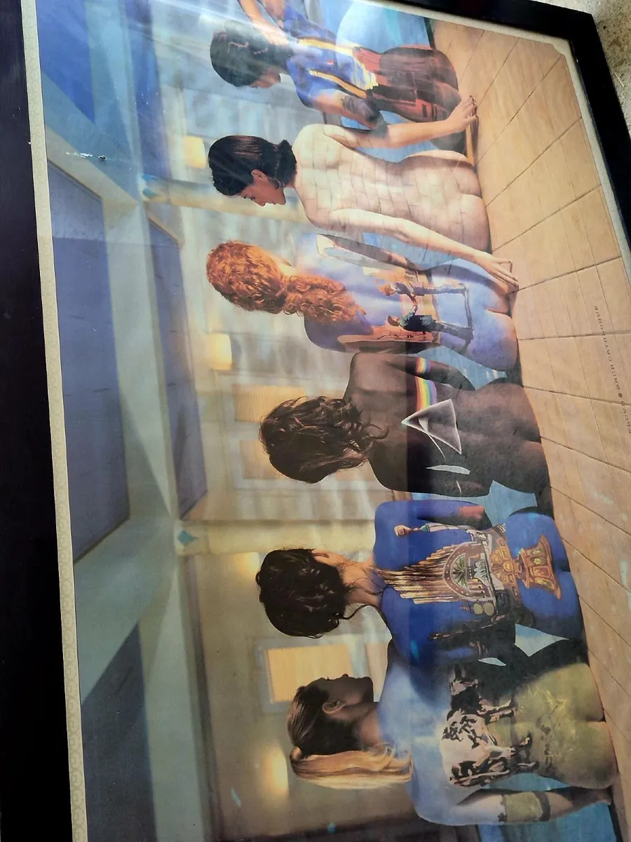 Massive Extra-Large Framed Pink Floyd "... - Image 1