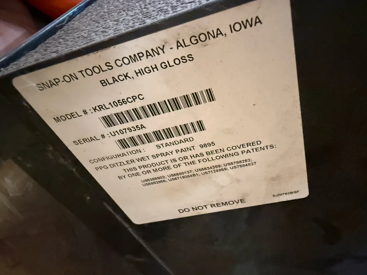 Snap on tool box for sale - Image 2