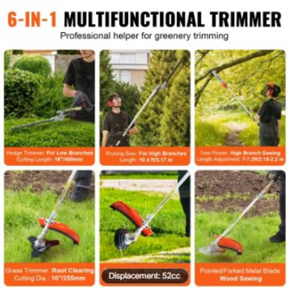 52CC 6-in-1 Multi-Functional Trimming Tools - Image 4
