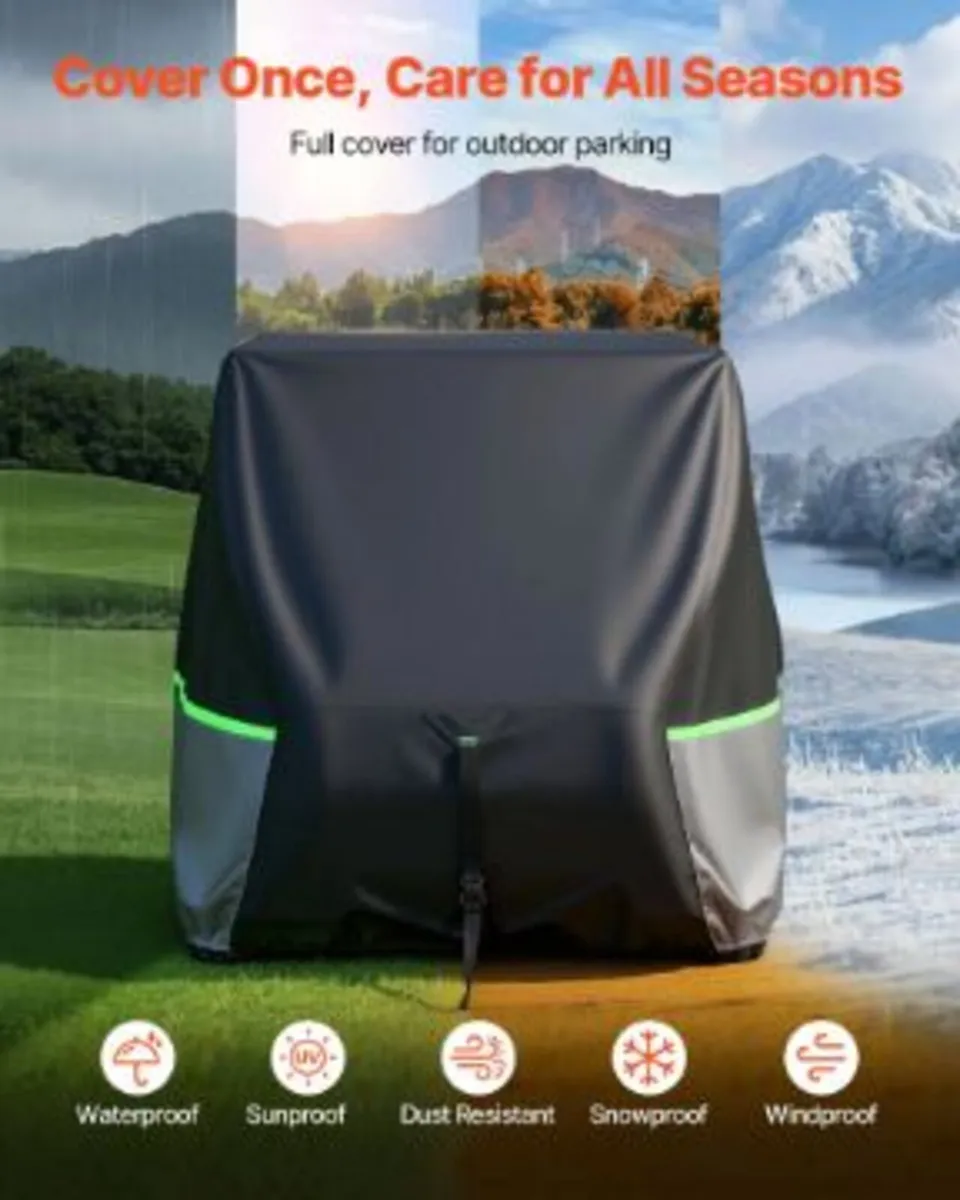 Golf Cart Cover, Full Coverage - Image 4