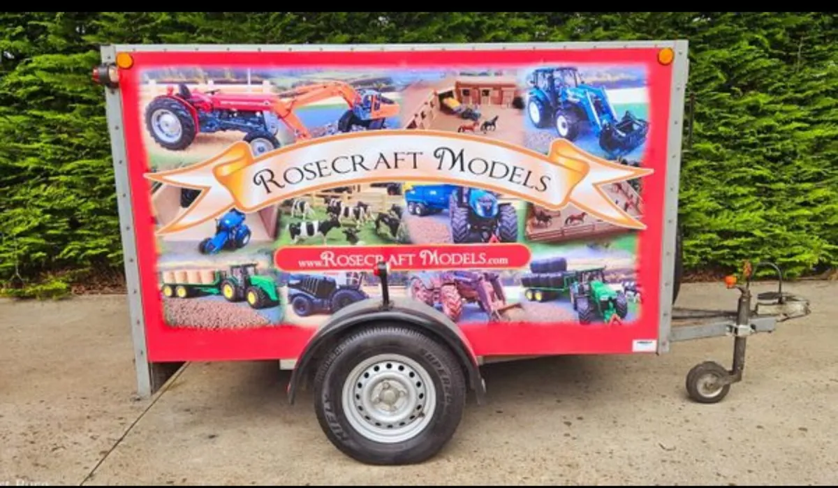 7ft x 4ft Box Trailer – Excellent Condition - Image 4