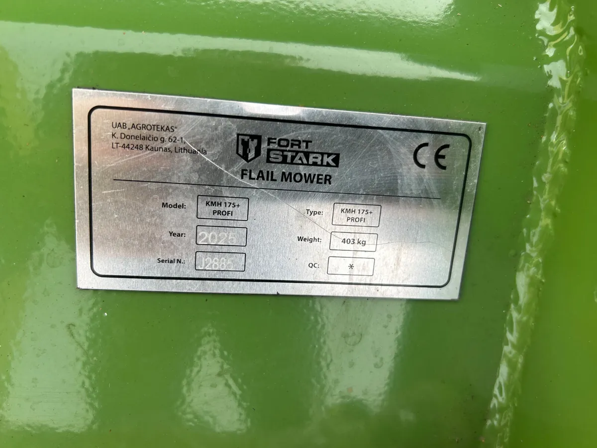 New Stark KMH175 Flail Mower - Image 3