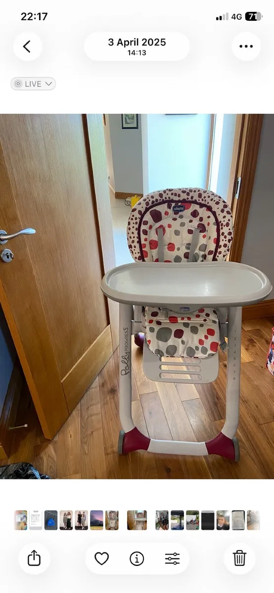 High chair - Image 1
