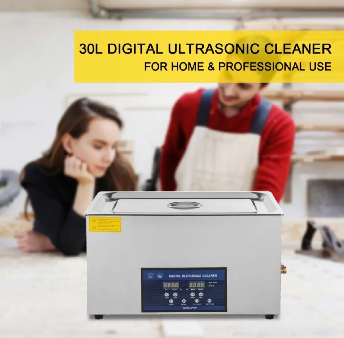 30L Ultrasonic Cleaner Dual Frequency Ultrasonic - Image 2