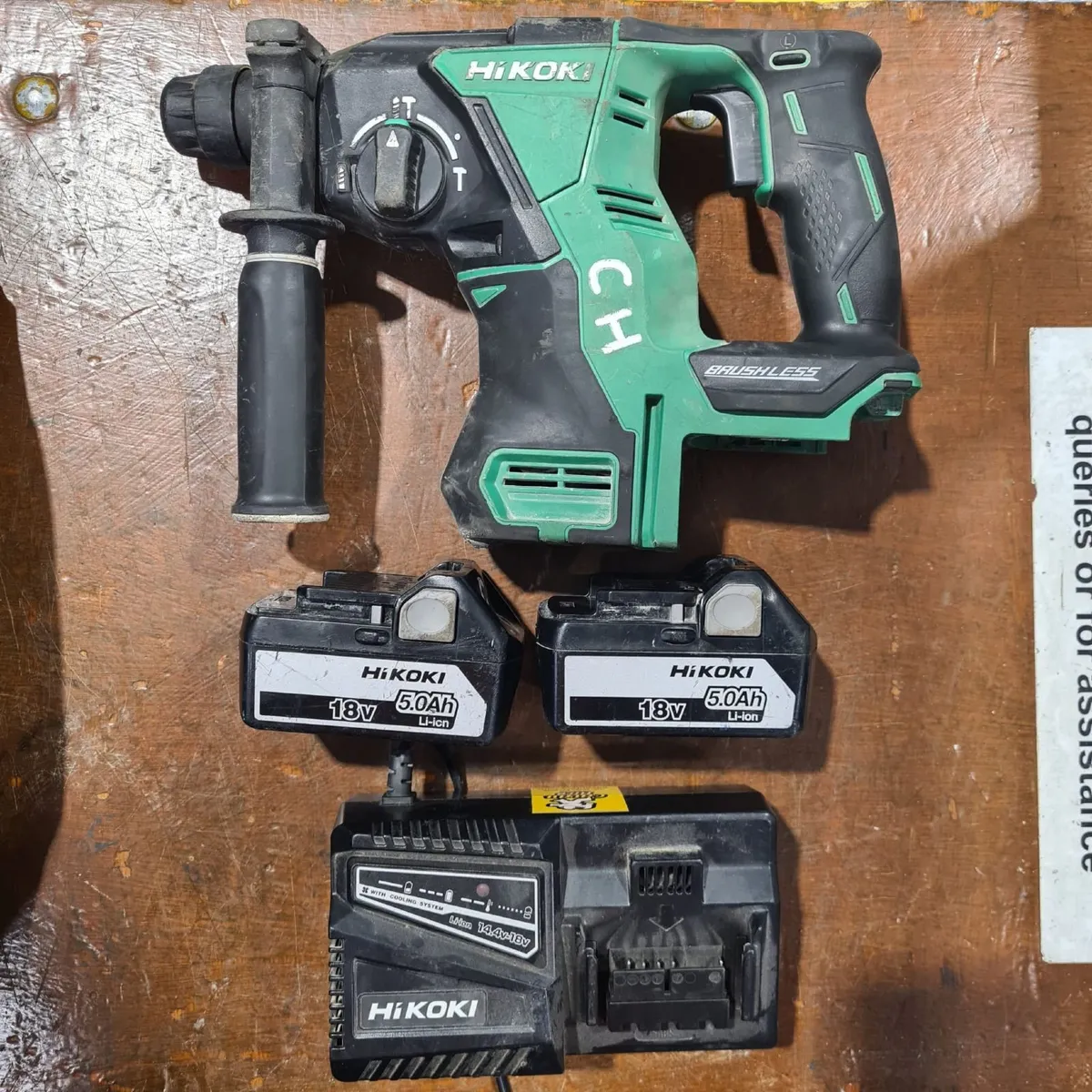 Hammer Drill Cordless 18v Hikoki (hitachi) - Image 1