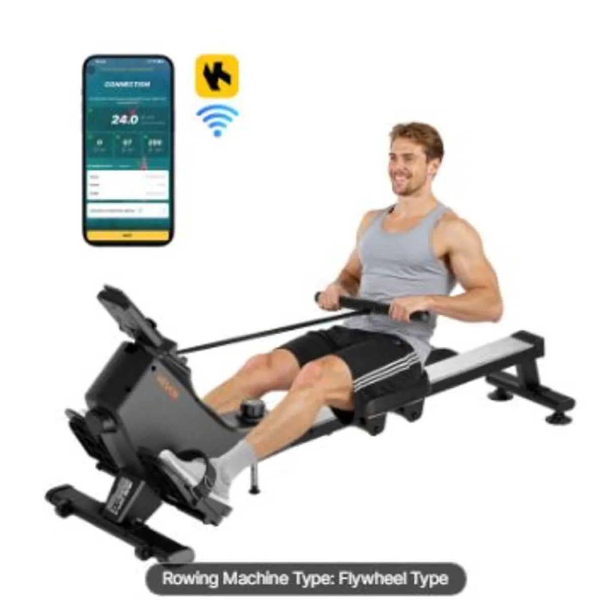 Magnetic Rowing Machine - Image 3
