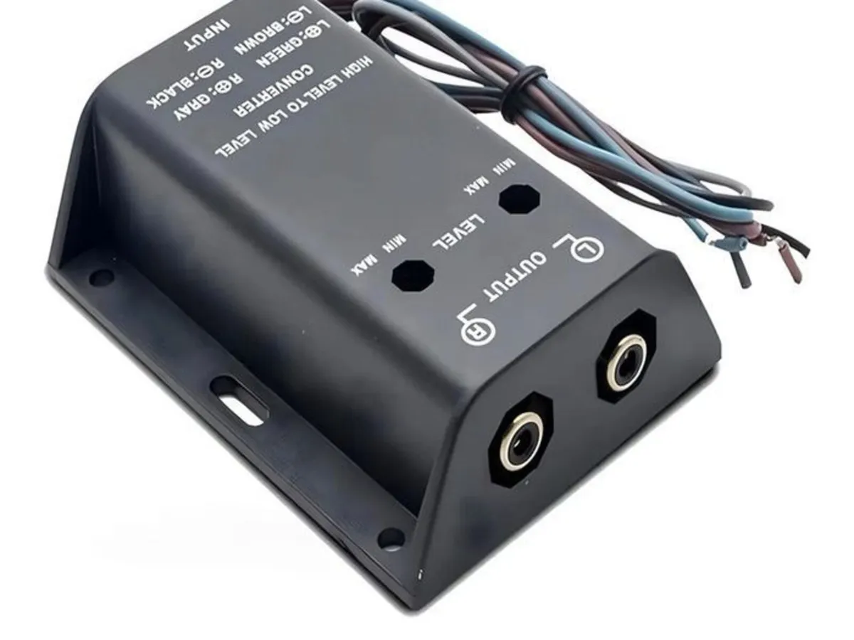Speaker RCA High-Low Line Level Converter