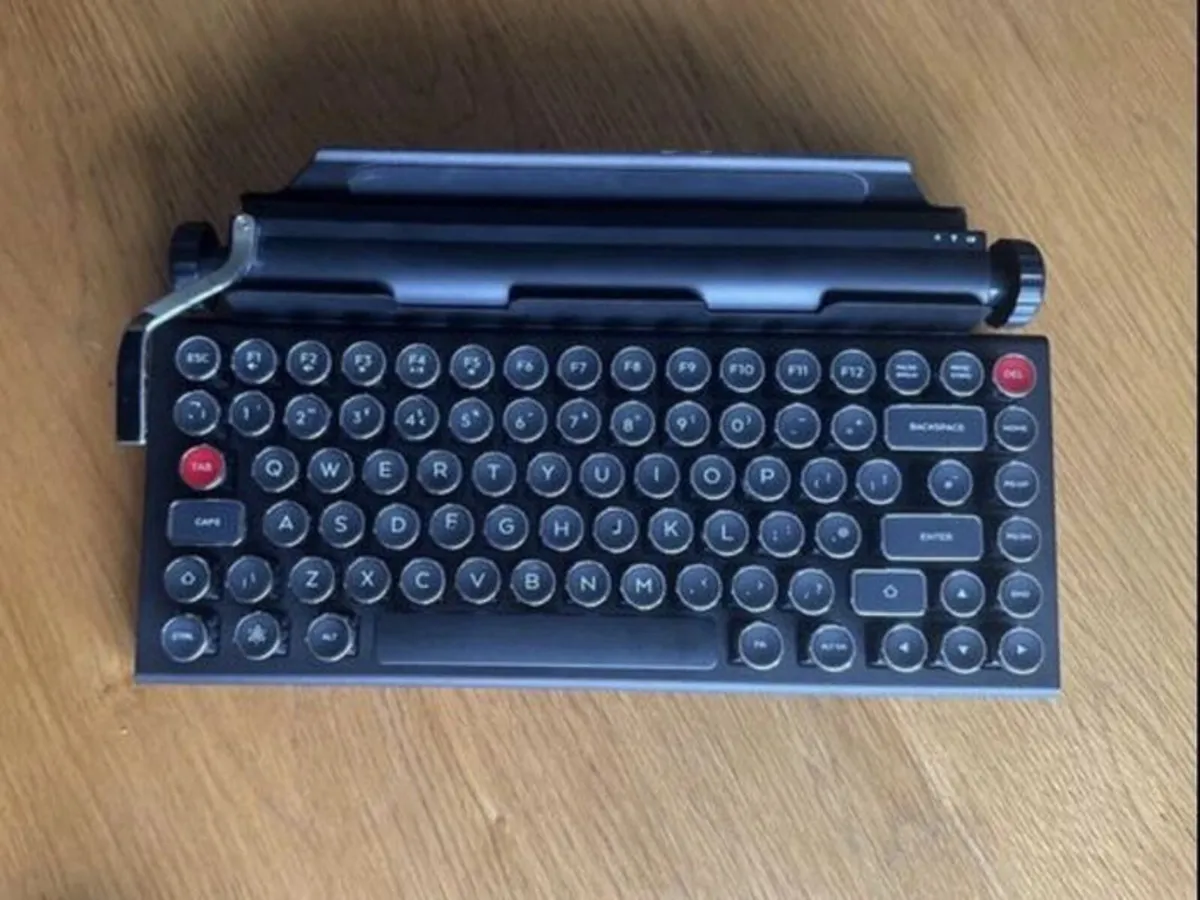 Qwerkywriter Retro Mechanical Bluetooth Keyboard